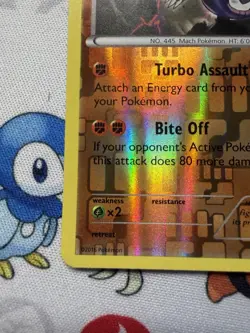 Garchomp 70/122 Reverse Holo Rare XY Breakpoint Pokemon Card Near Mint - Image 4