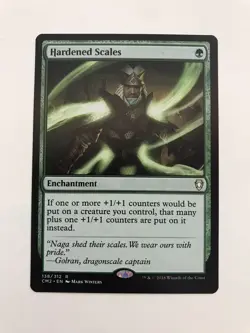 Hardened Scales MTG Magic the Gathering Card NM Near Mint CM2 - Image 1