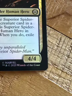 2025 Magic The Gathering Spider-Man R 0155 Superior Spider-Man Foil Card - Image 4