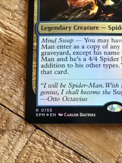 2025 Magic The Gathering Spider-Man R 0155 Superior Spider-Man Foil Card - Image 5