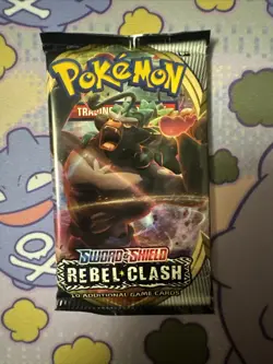 Pokemon Rebel Clash Booster Pack 10 Cards Pack NEW SEALED - Image 1