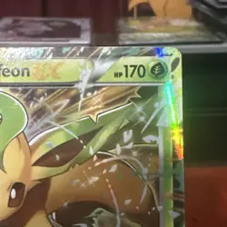 Pokemon TCG Leafeon EX Holo Rare Card 10/83 XY Generations LP - Image 3