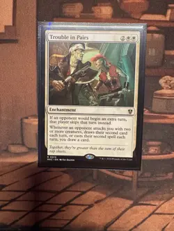 1x Trouble in Pairs - Commander: Murders at Karlov Manor - NM - MTG - Image 1