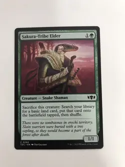 Sakura-Tribe Elder MTG Magic the Gathering Card NM Near Mint TDC - Image 1