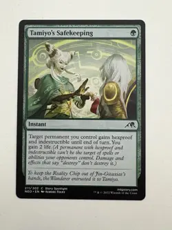Tamiyo’s Safekeeping MTG Magic the Gathering Card NM Near Mint NEO - Image 1