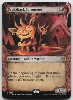 Scuzzback Scrounger (Showcase) R Normal Lorwyn Eclipsed 320 NM - Image 1