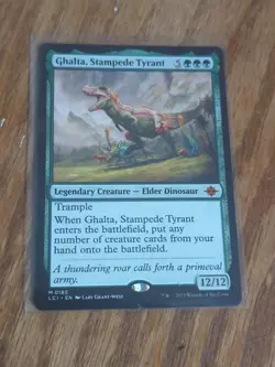 Ghalta Stampede Tyrant LCI Mythic Unplayed - Image 1