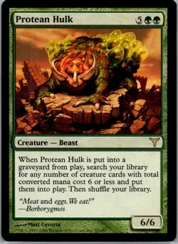 Protean Hulk from Dissension, #90 in LP condition - Image 1