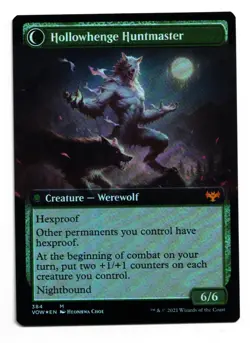 Magic the Gathering MTG Avabruck Caretaker FOIL Extended Art #384 VOW Mythic! NM - Image 2
