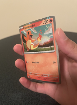 Pokemon TCG: Corner SWIRL🌀Charmander 020/217 Cosmos Holo Promo Ascended Heroes - Image 2