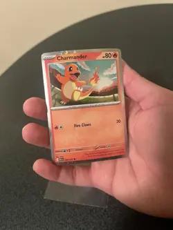 Pokemon TCG: Corner SWIRL🌀Charmander 020/217 Cosmos Holo Promo Ascended Heroes - Image 3