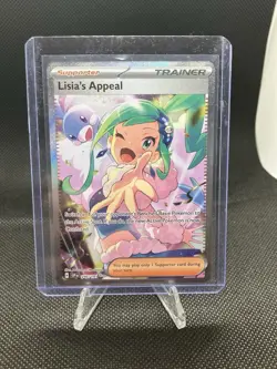 Pokemon TCG Lisia's Appeal Full Art Trainer Surging Sparks 246/191 - Image 1