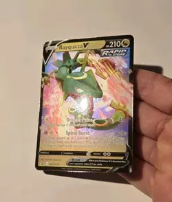 Rayquaza V SWSH147 SWSH: Sword & Shield Pokemon Promo LP - Image 3