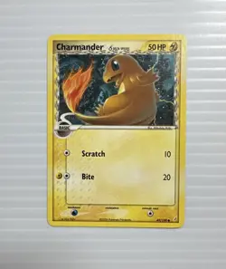 Charmander (Delta Species) Pokemon 49/100 Crystal Guardians Regular LP+ - Image 1