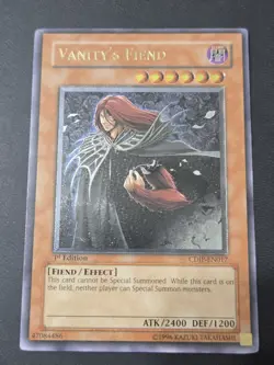 Vanity's Fiend (UTR) CDIP-EN017 Cyberdark Impact 1st Edition - Image 1