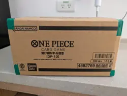 One piece op-13 Japanese booster box case sealed - Image 2