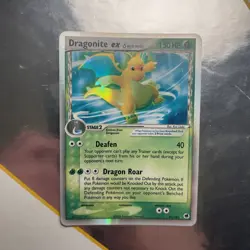 Dragonite ex 91/101 EX Dragon Frontiers Delta Species Holo Rare POKEMON - Image 1