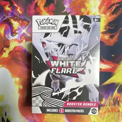 Pokemon TCG Scarlet & Violet White Flare Reshiram Booster Bundle Sealed Box - Image 1