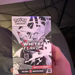 Sealed Pokemon Scarlet & Violet White Flare Booster Bundle Box - Image 1