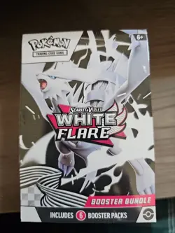 Pokemon Scarlet & Violet White Flare Booster Bundle Trading Cards New Sealed Box - Image 1
