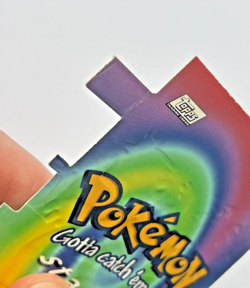 Pokemon Topps Series 2 Abra #63 EV7/12 Die-Cut Embossed Card LP - Image 3