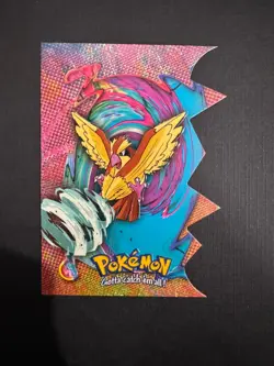 Pokemon Topps #EV10-EV12 of 12 Die Cut/Embossed Pidgey-Pidgeot - Image 2