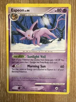 Espeon - 18/100 - Pokemon Majestic Dawn Non-Holo Card HP/DMG - Image 1