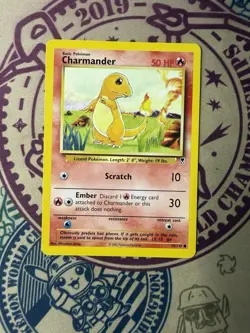 Charmander 70/110 Legendary Collection Pokemon Card Common Vintage - Image 3