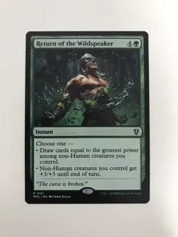 Return of the Wildspeaker MTG Magic the Gathering Card NM Near Mint MKC - Image 1