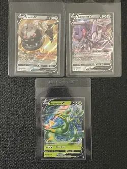 Pokemon English: EX,V, Vmax Cards Lot of 50 Scarlet & Violet And Others - Image 5