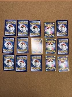 Pokemon TCG Exclusive Mixed Card Lot Of 15, ENG, JPN, KRN, CHN, Sleeved NM - Image 2