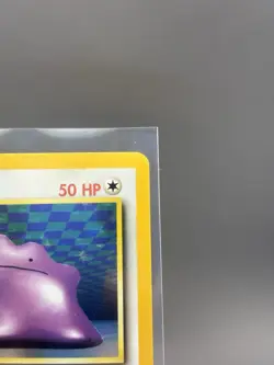 Pokemon Ditto Fossil Holo Rare 3/62 NM/LP Unlimited Card 1999 - Image 3