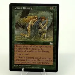 Magic The Gathering Weatherlight Gaea's Blessing Regular NM - Image 1