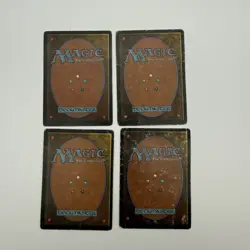 X4 Revised 3rd Edtion MTG Playset Lightning Bolt Magic MP - Image 2