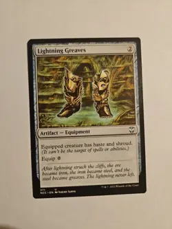 Lightning Greaves Commander: Streets of New Capenna Regular - Image 1