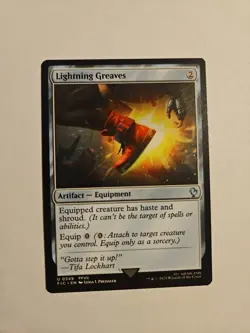 Lightning Greaves Magic the Gathering Commander: Final Fantasy - Image 1