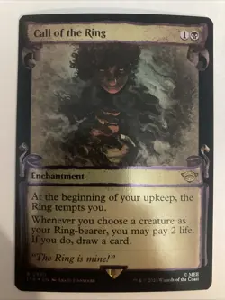 Call of the Ring (Showcase Scrolls) FOIL 0530 (NM) Lord of the Rings LTR MTG - Image 1