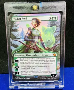 Vivien Reid (Borderless) #361 MTG Magic - Foundations - PACK FRESH MINT - Image 1
