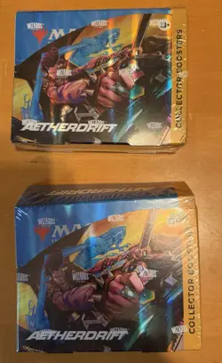 Magic the Gathering: Aetherdrift Collector Booster Box (Sealed, 12 packs) - Image 1