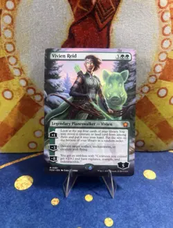 Vivien Reid (Borderless) #361 NM) Foundations FDN Magic MTG - Image 1