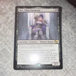 Magic: The Gathering Rev Tithe Extractor Legendary Creature J25 Rare Regular 45 - Image 1