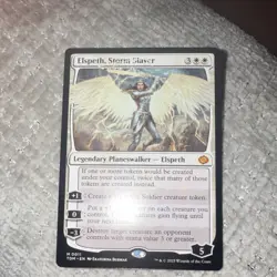 Magic: The Gathering Elspeth Storm Slayer Legendary Planeswalker TDM M 0011 - Image 1