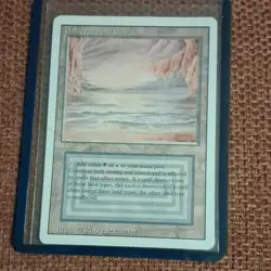 Magic: The Gathering Underground Sea Land Regular Revised Rare Rob Alexander - Image 1