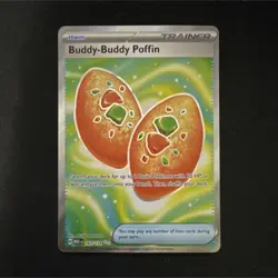 Pokemon Buddy-Buddy Poffin 167/132 Me01: Mega Evolution Ultra Rare Foil - Image 1