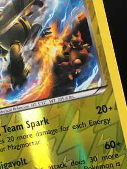 Pokemon TCG Electivire 30/111 XY Furious Fists Reverse Holo Rare LP - Image 2
