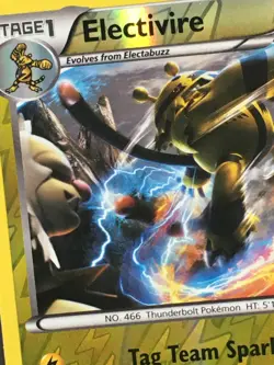 Pokemon TCG Electivire 30/111 XY Furious Fists Reverse Holo Rare LP - Image 3