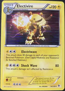 Electivire 54/149 Boundaries Crossed Holo - Pokemon Card - Image 1
