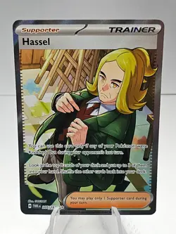 Pokemon Hassel 205/167 Twilight Masquerade Ultra Rare Full Art Holo - Image 1
