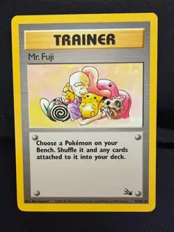 Pokemon Unlimited Fossil Mr. Fuji Uncommon (58/62) NM/LP - Image 1