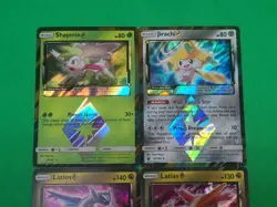 Pokemon Alternate Art Prism Latios, Latias Jirachi, Holo Cards Lot Of 4 N Mint - Image 2